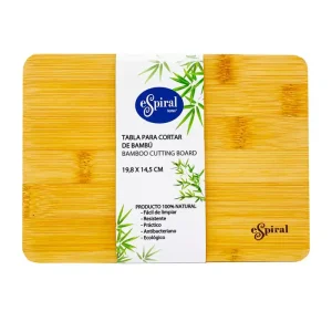 Tabla para cortar de bamboo 19,8x14,5 cm
