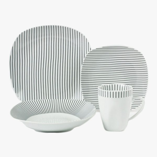 Juego de vajilla de porcelana 16 piezas