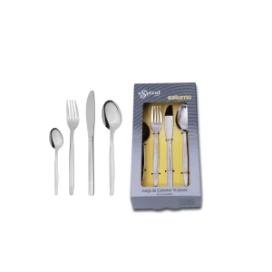 Juego de 16 cubiertos Saturno