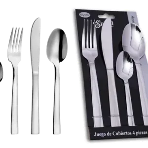 Juego de 4 cubiertos Mystic