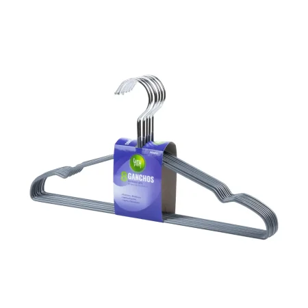 Set de 8 ganchos de ropa