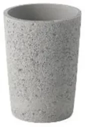 Vaso para cepillo de poliresina