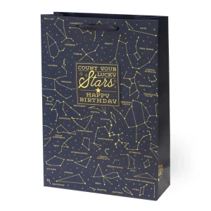 Bolsa de regalo extra grande Estrellas