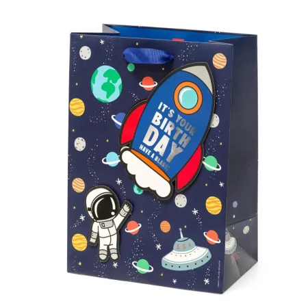 Bolsa de regalo mediana Espacial