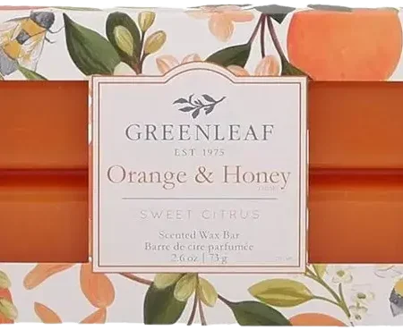 Barras de cera Orange & Honey