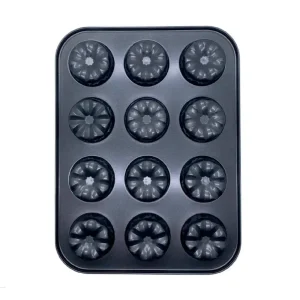 Molde para ponque 12 unidades 35,5 x 27 cm