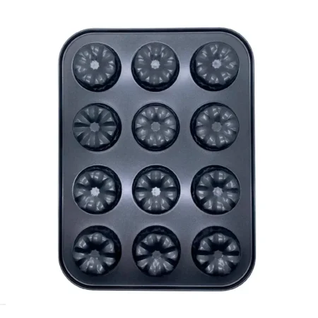 Molde para ponque 12 unidades 35,5 x 27 cm