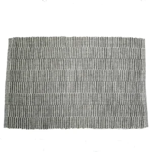 Alfombra de ba?o rectangular 60 x 90 cm r?stica