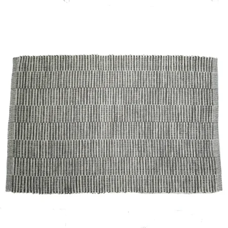 Alfombra de ba?o rectangular 60 x 90 cm r?stica