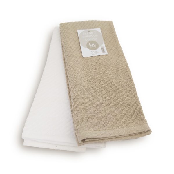 Set de 2 pa?os de cocina 40 x 60cm