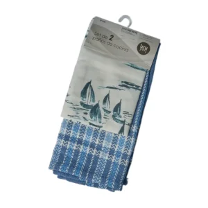 Set de 2 paños de cocina 40x60 cm