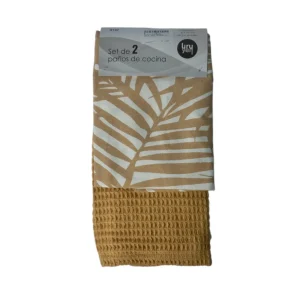 Set de 2 paños de cocina 40x60 cm