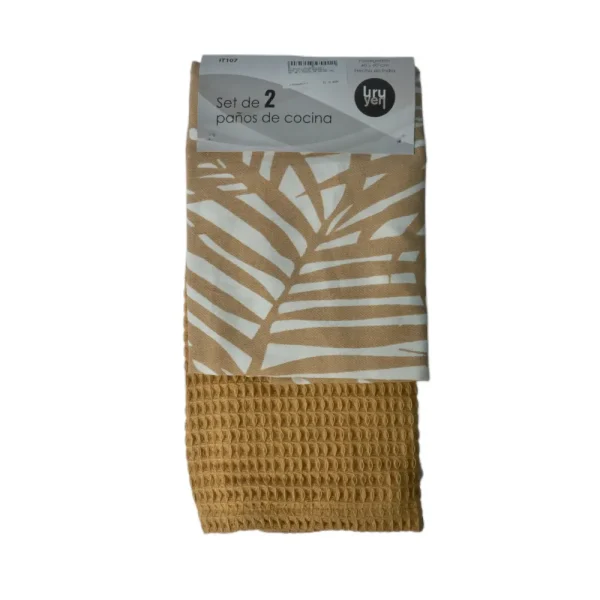 Set de 2 paños de cocina 40x60 cm