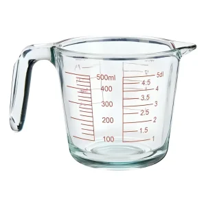Jarra medidora de vidrio 500 ml