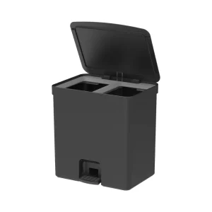 Basurero con pedal Dual Trium 20 litros