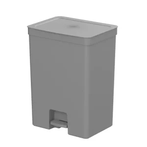 Papelera con pedal 50 litros 40x30,8x56 cm