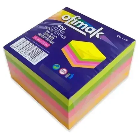 Notas autoadhesivas cuadrado