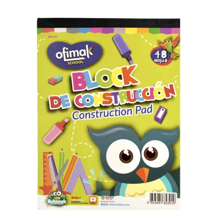 Block construcci?n 48 hojas