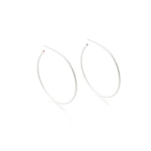 Aretes grandes unicolor