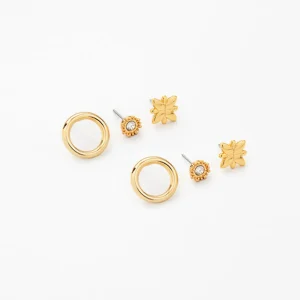 Set de tres pares de zarcillos orbita