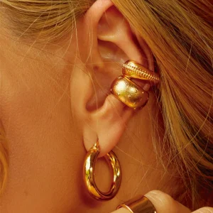 Aretes medianos brillantes