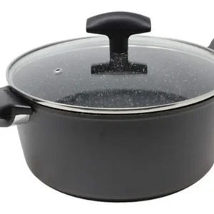 Olla baja con tapa 24 cm línea Maori