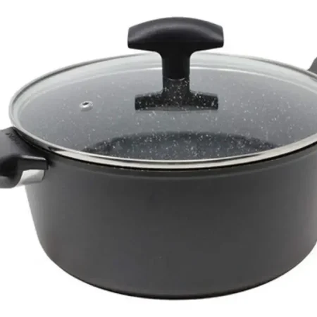 Olla baja con tapa 24 cm línea Maori