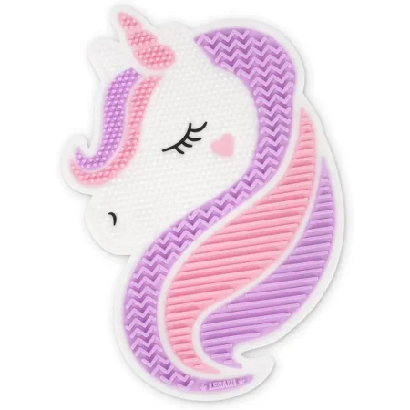 Alfombrilla para limpiar pinceles de maquillaje Unicornio