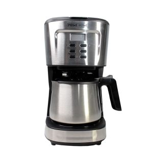 Cafetera programable de 10 tazas jarra de acero