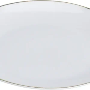 Plato llano de porcelana 2X20,3X20,3