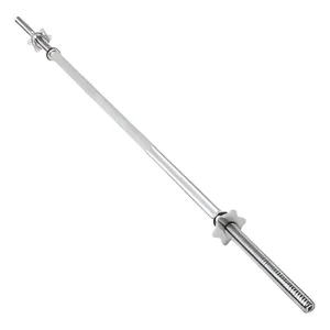 Barra larga cromada de 60 pulgadas