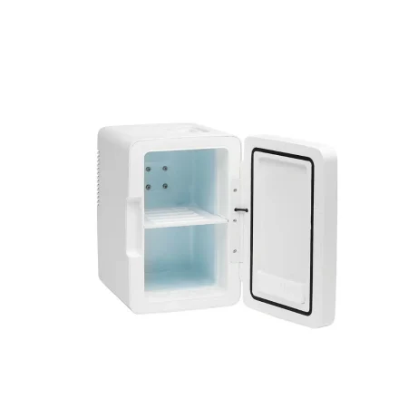 Mini refrigerador con espejo y luz led