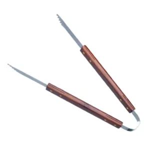 Pinza de parrilla de madera 45 cm