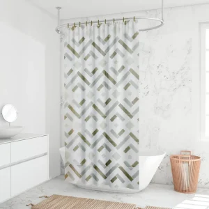 Cortina para ba?o m?s alfombra