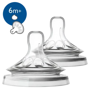 Tetina plus gruesa 6 meses 2 unidades