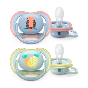 Chup?n ultra air soother para ni?o 6 meses 2 paquetes