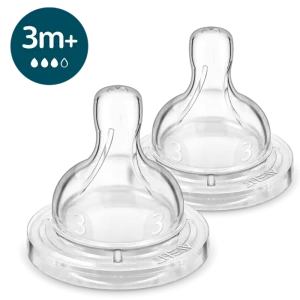 Tetina de flujo medio