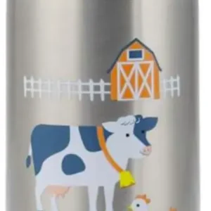 Termo doble pared de acero inoxidable diseño vaca