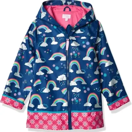 Impermeable dise?o arcoiris talla 3t