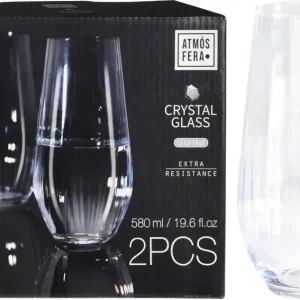 Vaso de cristal 17,6X17X9