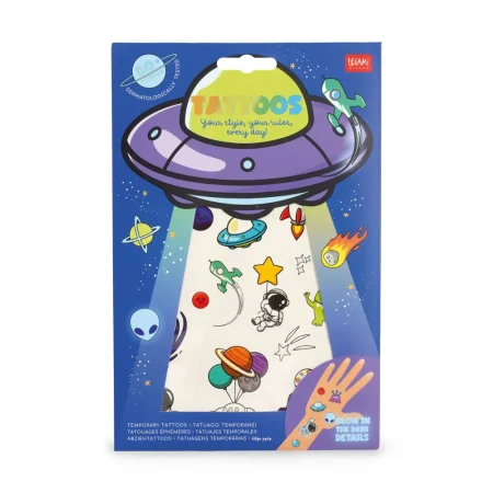 Tatuajes temporales Space