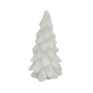 Vela en forma de árbol con luz led 12 cm