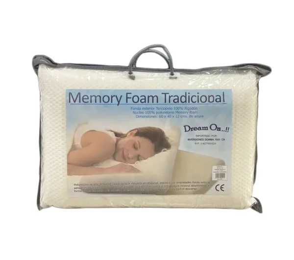 Almohada queen 40 x 60 cm memory foam